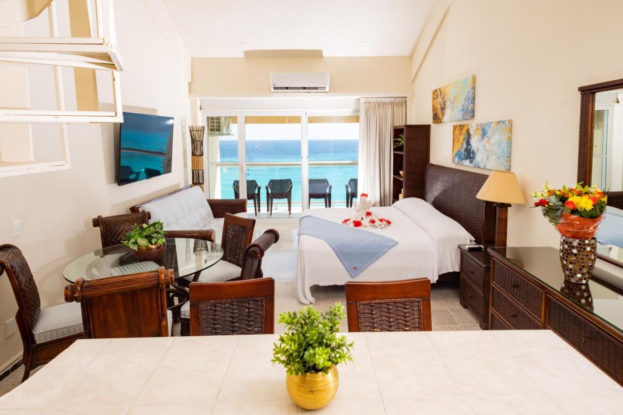 2 Story Oceanfront Penthouses On Cancun Beach! Esterno foto