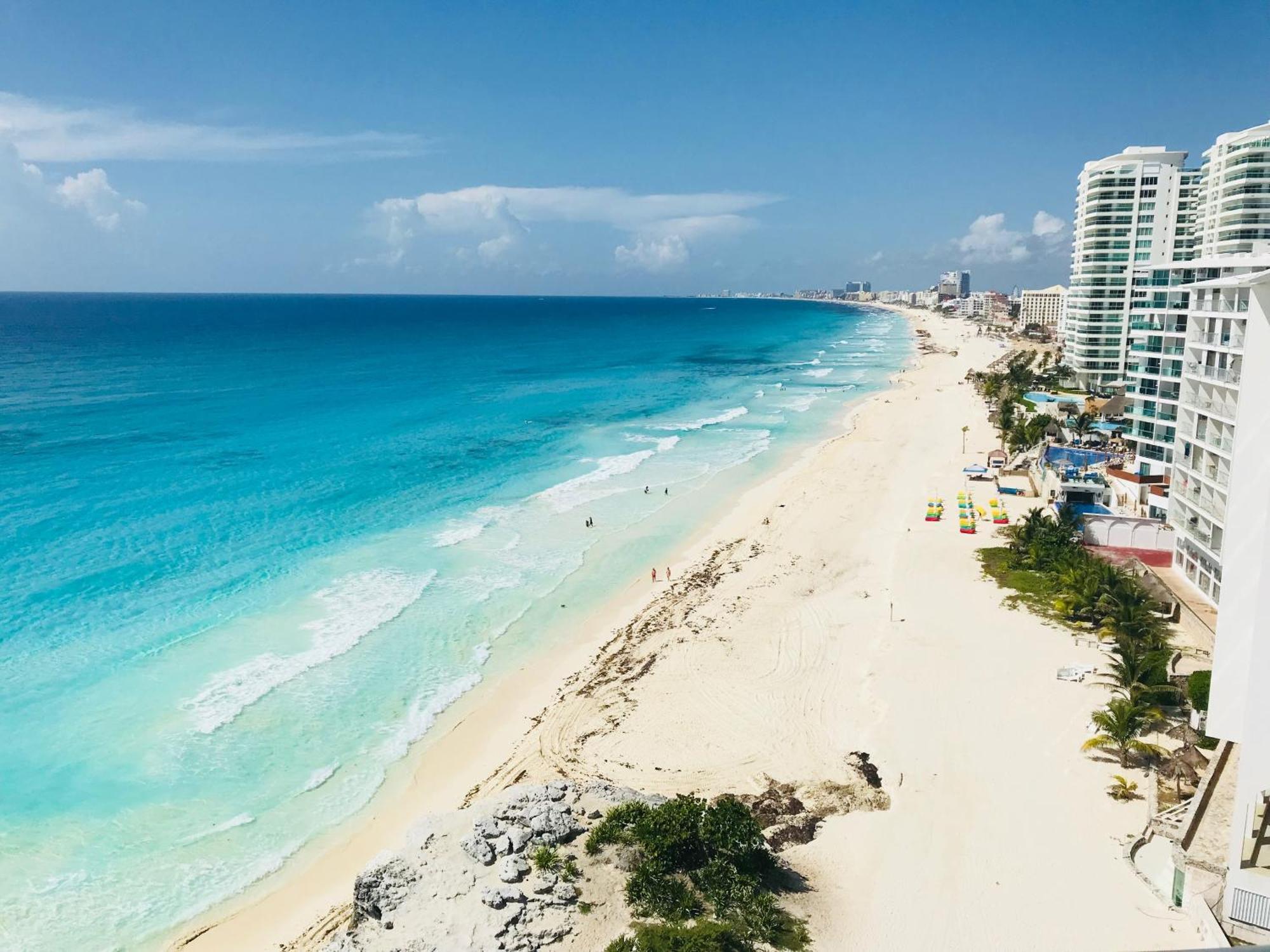 2 Story Oceanfront Penthouses On Cancun Beach! Esterno foto