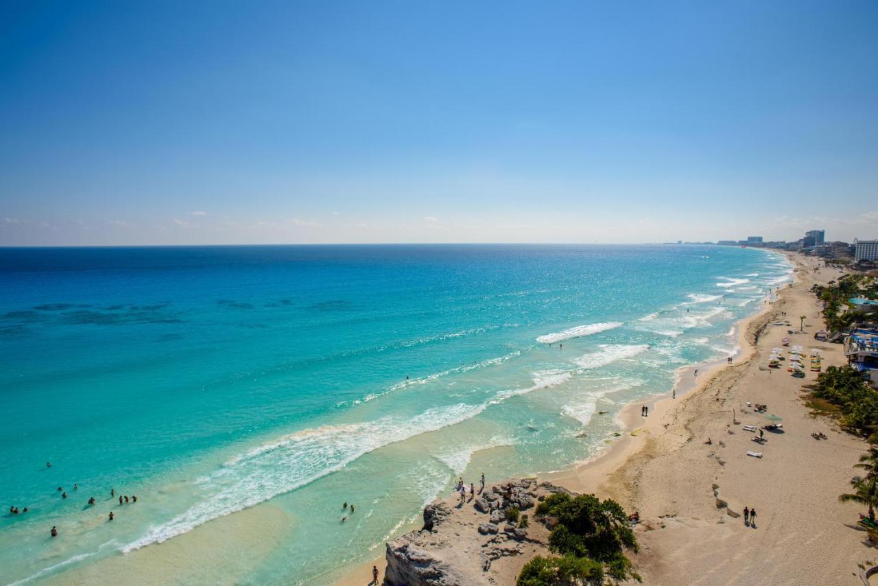 2 Story Oceanfront Penthouses On Cancun Beach! Esterno foto
