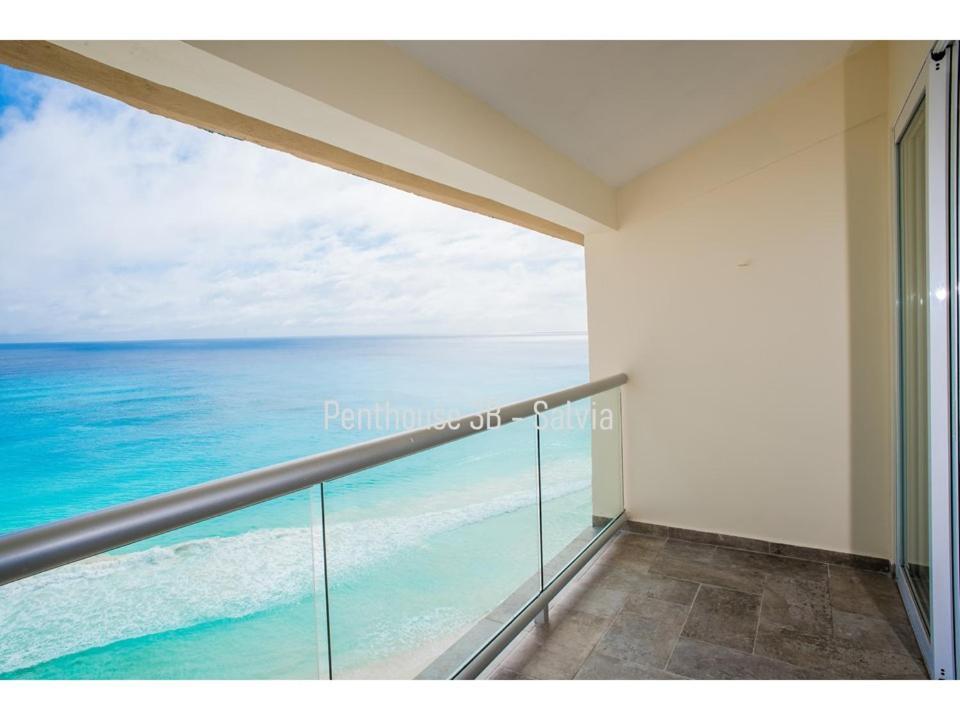 2 Story Oceanfront Penthouses On Cancun Beach! Esterno foto